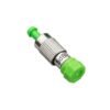 fc attenuator, apc green, 5db, 1310nm, 1550nm single mode fiber,1pc/bag