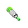 fc attenuator, apc green, 5db, 1310nm, 1550nm single mode fiber,1pc/bag