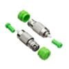 fc attenuator, apc green, 5db, 1310nm, 1550nm single mode fiber,1pc/bag