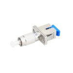 telecom fc apc to sc apc adapter female to male, green, sm os1, g657a2, 0.2db, 1pc/bag