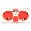 telecommunication systems inline attenuator optic fiber multimode om2 with fc/pc connectors, orange, 2.0mm