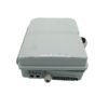 outdoor nap fiber optic connection box, 24 cores plastic, gray color, sc connectors with fiber optic pigtails or splitter (unload)