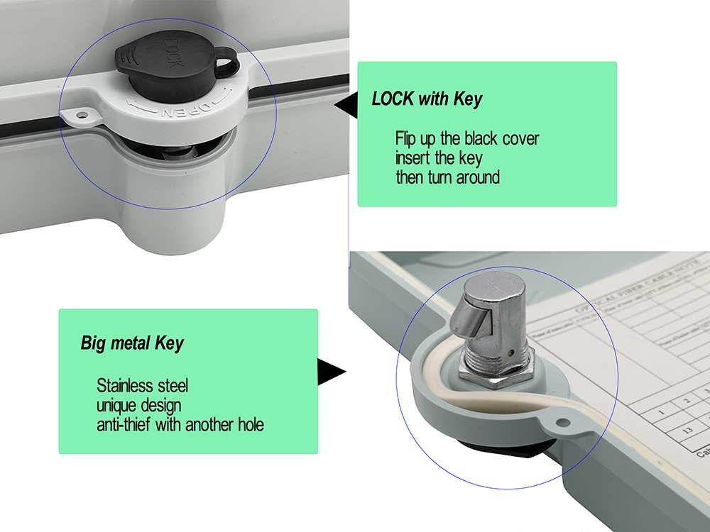 outdoor nap fiber optic connection box, 24 cores plastic, gray color, sc connectors with fiber optic pigtails or splitter (unload)