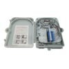 24 subscribers home fiber splitter distribution box,2 uncut ports, sc / lc duplex couplers, custom fiber optic splitter types