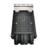 ip68 underwater ftth fiber optical termination box otb, wall pole mounting with ss304 metal sheet and cable clamps, 1x8 1x16 splitter enclosure