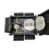 outdoor ip68 waterproof fiber outdoor box, splitter distribution enclosure 24 ports for drop cable 2mm 4mm 7mm