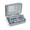 xgpon network 10g fibre distribution terminal 32 subscrivers access, 1x32 optical spltiter sc connectors, wall mount, plastic