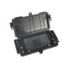 12 cores fiber optic ftth outdoor box for fiber fusion splicing, 1in 2out cable ports, horizontal closure