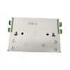 ftth otb optical termination box, cable go straight for splicing, 4 sc adpater, plastic abs, splice sleeve holder.