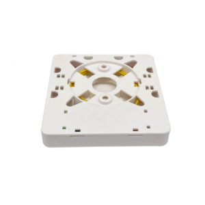 ftth wall mounting roseta optica 3m, sc connectors, 2 mounting screws and sleeve, white