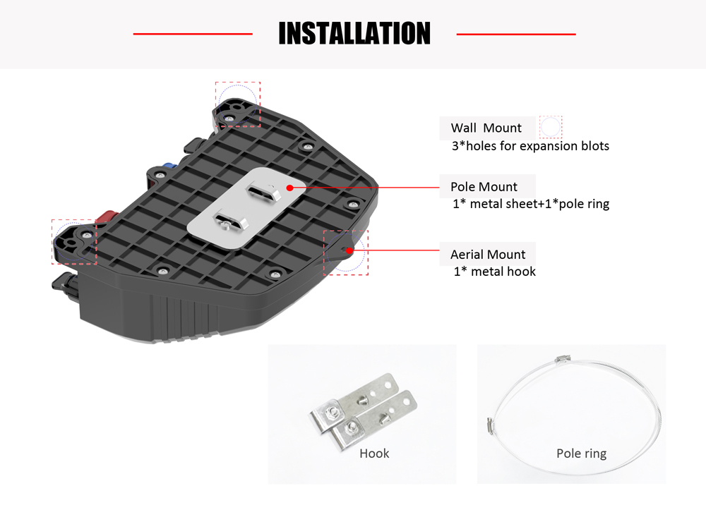 ip65 waterproof outdoor fiber distribution box for ftth fiber drop cable, 10 mini sc adapter ports fro 1x9 splitter with unbalanced split ratio.