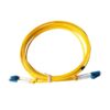 20km transmission lc to lc patch cord single mode duplex yellow 3mm 3 meter g657a1 lszh, il 0.2db