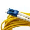 20km transmission lc to lc patch cord single mode duplex yellow 3mm 3 meter g657a1 lszh, il 0.2db