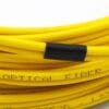 20km transmission lc to lc patch cord single mode duplex yellow 3mm 3 meter g657a1 lszh, il 0.2db