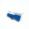 lc upc attenuator optic fiber male to female, single mode os1 blue, 7db