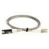 lc vf45 patch cord duplex multimode om2 50/125um 2m gray lszh 3.0mm