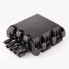 ftth drop cable termination box with fast connector sc, 1x8 mini splitter, splice trays