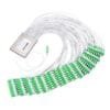 1x128 fiber optic internet splitter apc green for ftth
