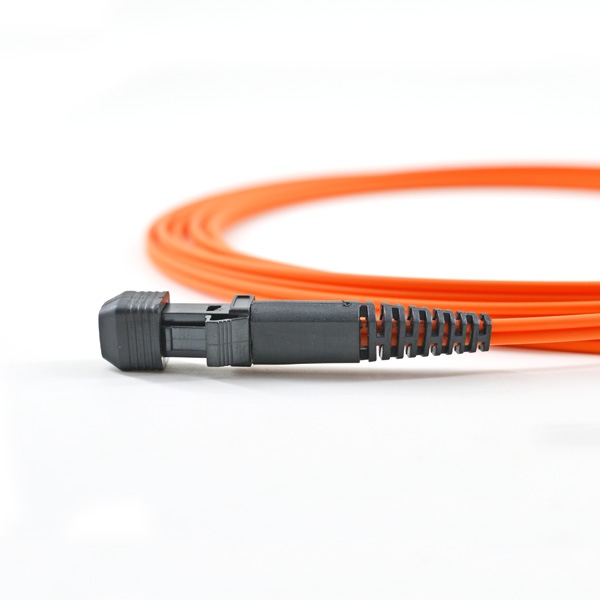 mtrj to mtrj patch cord 1m om1 om2 multimode, orange 1.8mm, telecom standard, duplex 2 cores connector