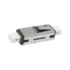 high precision ceramic sleeve mu adapter simplex, push pull type operation