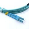 10g om3 fiber optic patch cord lc lc 3mm 1 mt duplex 50/125um lszh, 1pc/bag, 500pcs/carton, custom logo