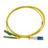 rm lc e2000 patch cord sm 9/125um duplex 2mm 3mtr yellow color g657 fiber, 1pc/pack