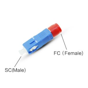 hybrid adapter sc/upc to fc/pc adapter male to female type, simplex, sm, mm can be customize