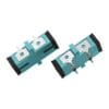 ftth sc shrapnel adapter om3 10g 50/125um, aqua, 25pcs/box, rohs compliant, 2.5mm ferrule