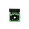 sc fiber adapter with front shutter, upc apc pc with laser mark and protective door, simplex