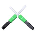 fibre optic mechanical splice sc apc green housing, individual pack 1pc/bag, high precise