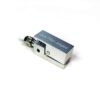 sma905 adapter for fiber optic cable bare fiber, metal housing, ceramic ferrule inner 127um,outer 3.175mm, 1pc/bag
