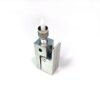 sma905 adapter for fiber optic cable bare fiber, metal housing, ceramic ferrule inner 127um,outer 3.175mm, 1pc/bag