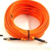 catv fibre patch leads sma to st duplex mm patch cord, duplex zipcord 2.0mm orange lszh