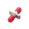 st fixed attenuator rectangle with red protection dust covers,3db, multimode, zinc alloy