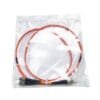 odf patch panel use st patch cord multimode om1 62.5/125um orange color, lszh, 2.0mm 3.0mm 1mtr