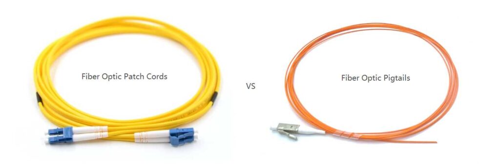 the difference patchcords vs pigtails