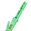 ftth lc field connector 50mm flat clamp for 2x3mm 2x1.6mm flat drop cable, 30n cable tension