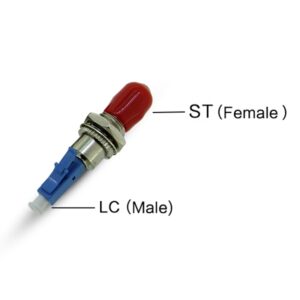 st female to lc male fiber adapter, hybrid male to female adapter, sm&mm