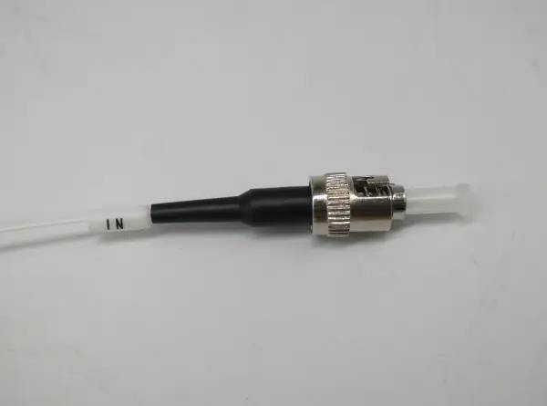 single mode fiber optic splitter 1x4 st upc connectors, 1.5 mts, g.657b3 fiber, bag pack