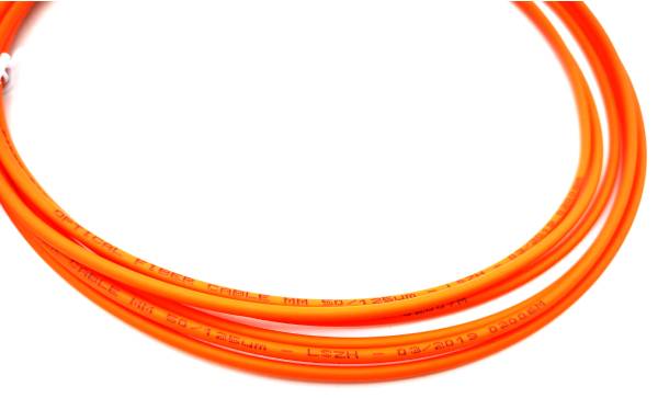 r&m patch cord e2000 to e2000 3m single mode simplex om2 50/125um, 3.0mm