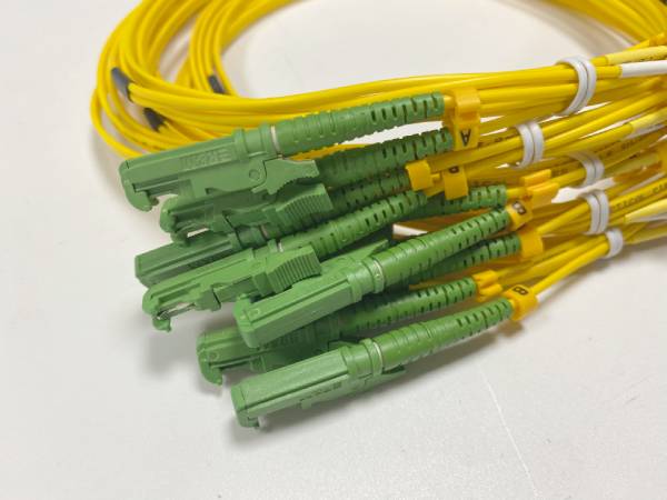 rm lc e2000 patch cord sm 9/125um duplex 2mm 3mtr yellow color g657 fiber, 1pc/pack