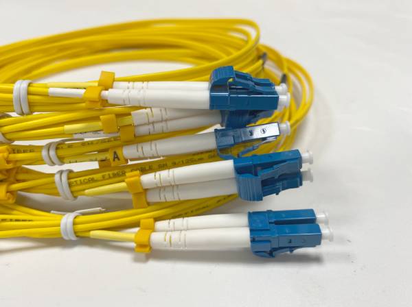 rm lc e2000 patch cord sm 9/125um duplex 2mm 3mtr yellow color g657 fiber, 1pc/pack