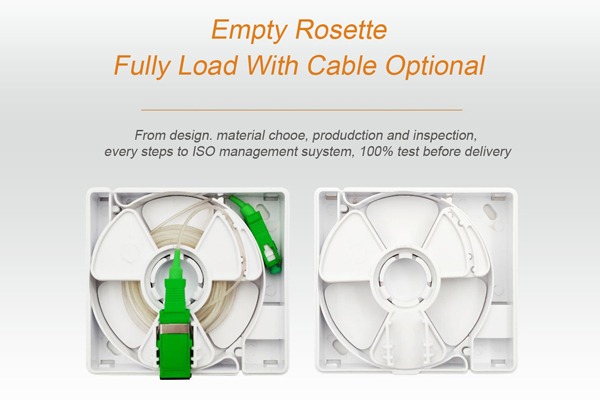 invisible fiber optic box outdoor indoor use, 40meter long with sc connectors 0.9mm 1.2mm single mode fiber.