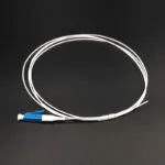 lc upc single mode duplex fiber optic pigtail 0.9mm pvc jacket, fc compatible