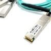 intel compatible qsfp28 100g sr active optical cable aoc, 850nm, 4x25g sfp28 optical modules 8 cores om3 cable