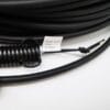 Armored FTTA DLC Patch Cord with Pulling Eye - Outdoor, High Tensile Fiber Optic Cable Assembly