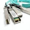 intel compatible qsfp28 100g sr active optical cable aoc, 850nm, 4x25g sfp28 optical modules 8 cores om3 cable