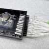 100g awg wdm module 40ch lc upc connectors, passive wdm device, ribbon bare fibers with abs plastic box