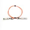 10g aoc sfp+ to sfo+ active optical cable multimode om2 3mm orange