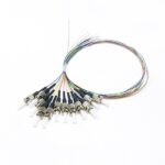 st connector 12 strands pigtail om3 om4 compatible, iec 61753 certified